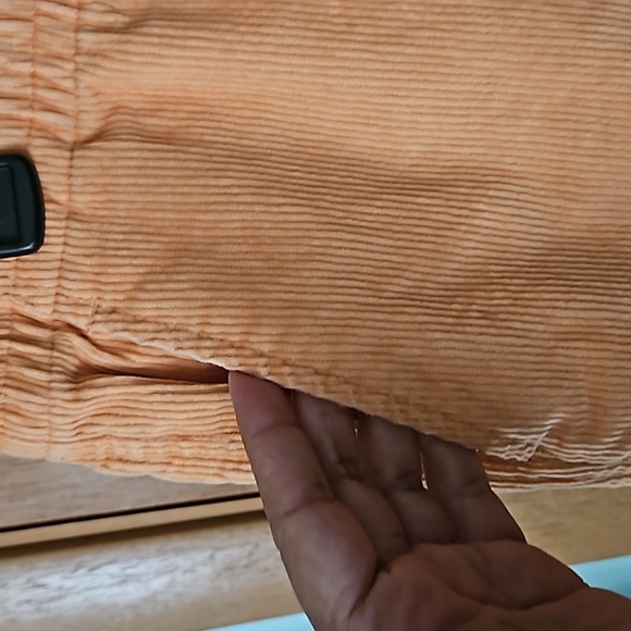 Teddy Fresh Peach Corduroy Shorts sz Large - Picture 4 of 6